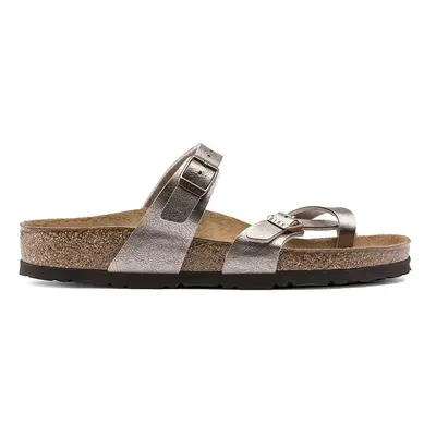 Pantofle Birkenstock Mayari Graceful dámské, hnědá barva, 1016408