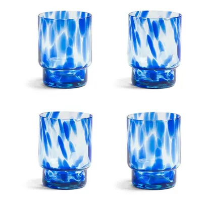 Sada skleniček &k amsterdam Tortoise Blue Set 4-pack