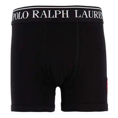 Dětské boxerky Polo Ralph Lauren 2-pack černá barva