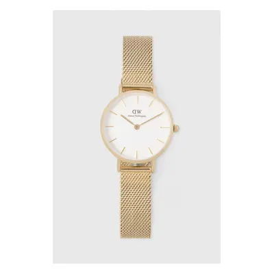 Hodinky Daniel Wellington Petite 28 Evergold zlatá barva