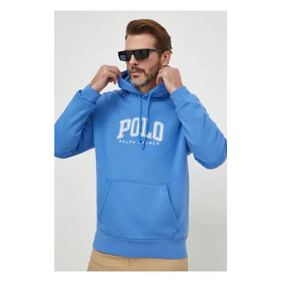 Mikina Polo Ralph Lauren pánská, s kapucí, s aplikací, 710934716