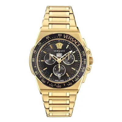 Hodinky Versace zlatá barva, VE7H00623