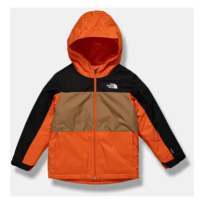 Dětská lyžařská bunda The North Face FREEDOM INSULATED JACKET oranžová barva, NF0A88TZ1OP1