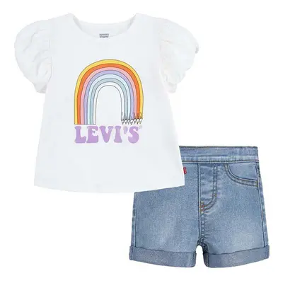 Kojenecká sada Levi's bílá barva