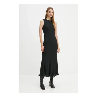 Šaty Calvin Klein černá barva, maxi, K20K207689