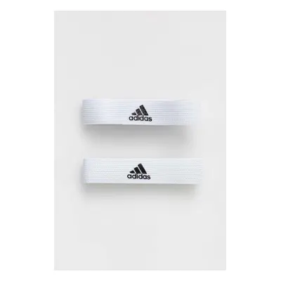 Pásek na štulpny adidas Performance bílá barva, 604432