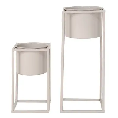 Sada květináčů se stojanem House Nordic Marla 2-pack