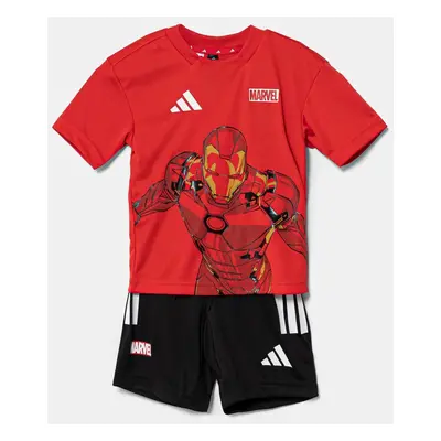 Dětská souprava adidas MRVL červená barva, JF3656