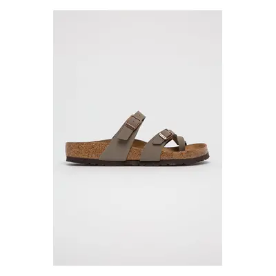 Pantofle Birkenstock Mayari dámské, hnědá barva, 71071