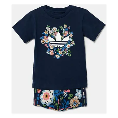 Dětská souprava adidas Originals tmavomodrá barva, JC8012