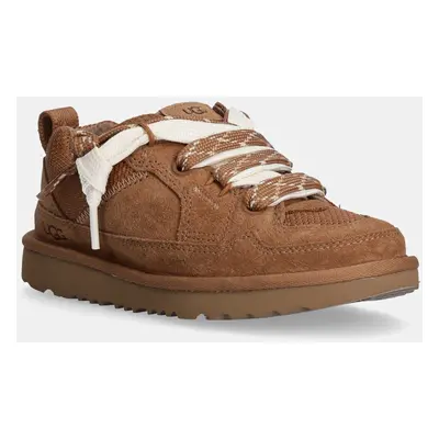 Dětské sneakers boty UGG LO LOWMEL hnědá barva, 1166490K