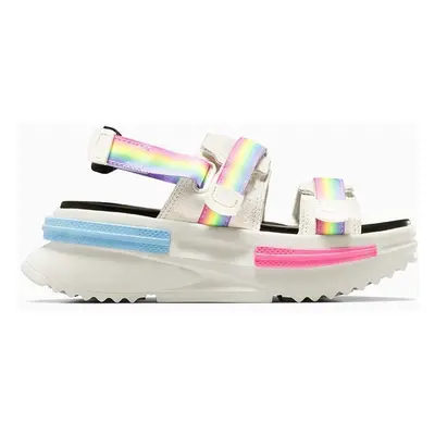 Sandály Converse Run Star Utility Sandal CX Pride bílá barva, na platformě, A10219C