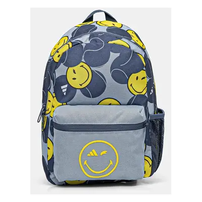 Dětský batoh adidas Performance SMILEY tmavomodrá barva, malý, vzorovaný, JH3417