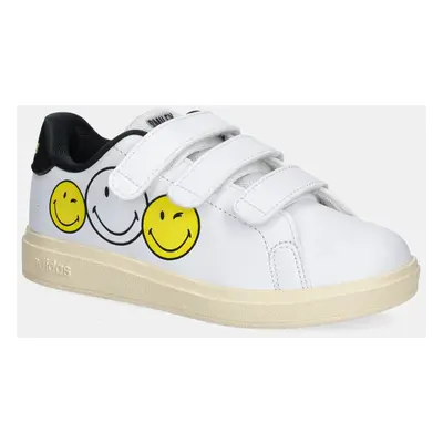 Dětské sneakers boty adidas ADVANTAGE SMILEY bílá barva, IH6251