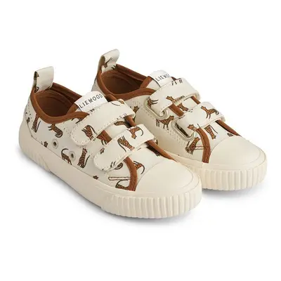 Dětské tenisky Liewood Kim Sneakers béžová barva