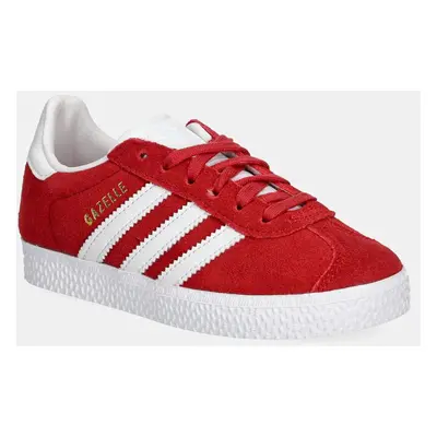 Dětské sneakers boty adidas Originals GAZELLE červená barva, IF9809