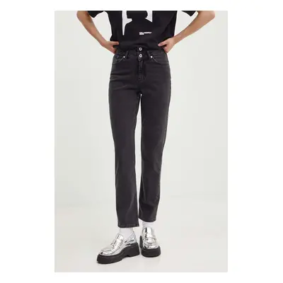 Džíny Karl Lagerfeld Jeans dámské, high waist, 245J1104