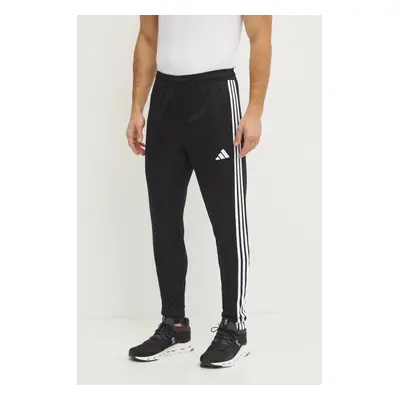 Tréninkové kalhoty adidas Performance Tiro Essentials černá barva, s aplikací, JD0442