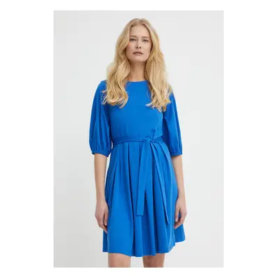 Bavlněné šaty Weekend Max Mara mini, 2415621072600