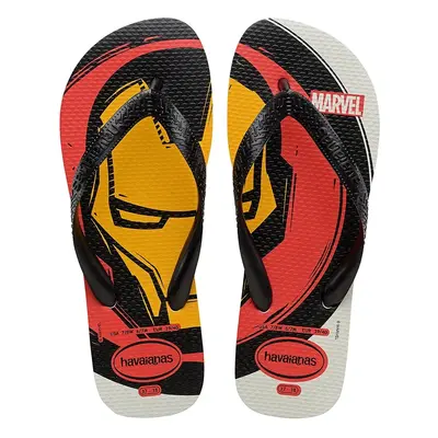 Žabky Havaianas TOP MARVEL pánské, černá barva, 4146953-0001