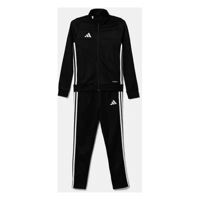 Dětská tepláková souprava adidas Performance černá barva, JD0625