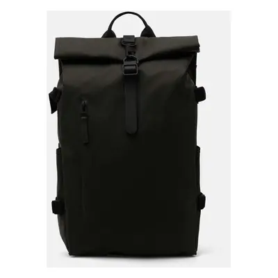 Batoh Rains Rolltop Rucksack Large W3 zelená barva, velký, hladký, 14590-03