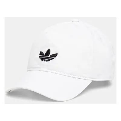 Kšiltovka adidas Originals BASEBALL AC bílá barva, hladká, JC6025