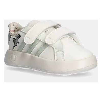 Dětské sneakers boty adidas GRAND COURT DINO béžová barva, JI3898