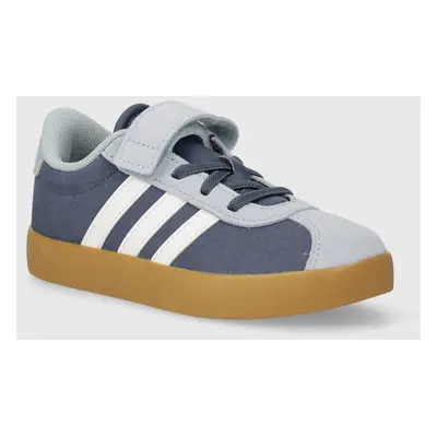 Dětské semišové sneakers boty adidas VL COURT 3.0 EL C