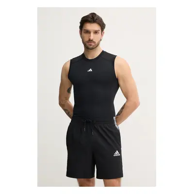 Tréninkové tričko adidas Performance Techfit černá barva, JE6694