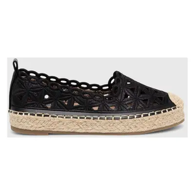 Espadrilky Answear Lab černá barva