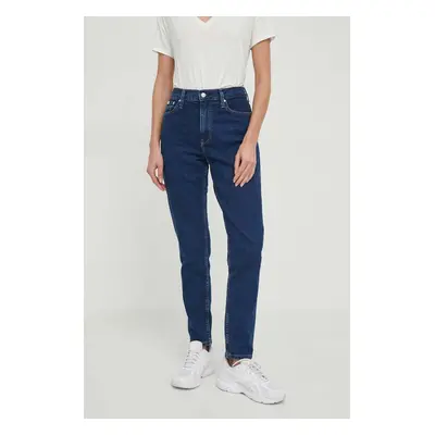 Džíny Calvin Klein Jeans dámské, high waist, J20J223244