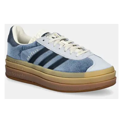 Sneakers boty adidas Originals Gazelle Bold modrá barva, JQ5144