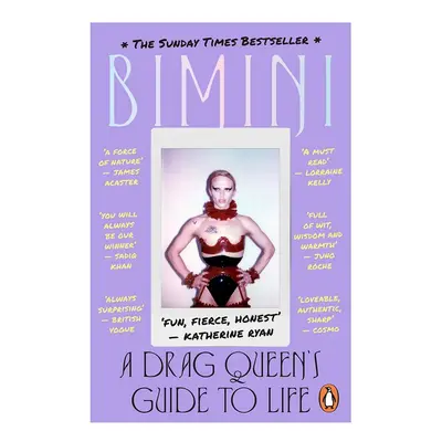 Knížka home & lifestyle A Drag Queen"s Guide to Life by Bon Boulash Bimini, English fialová barv