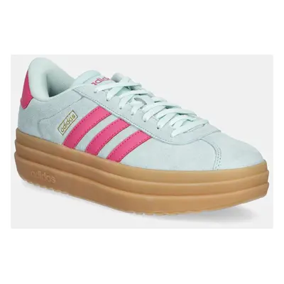 Dětské sneakers boty adidas Vl Court Bold tyrkysová barva, JP7628