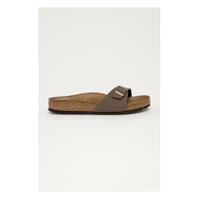 Pantofle Birkenstock Madrid dámské, hnědá barva, 40091