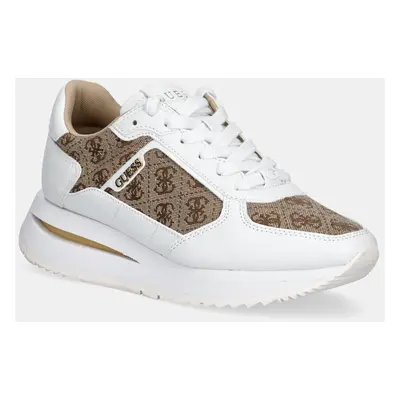 Sneakers boty Guess ENERGY4 bílá barva, FLPEG4 FAL12