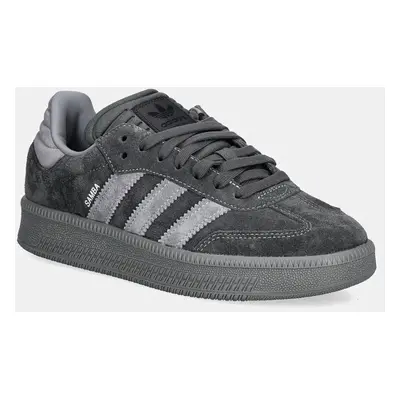 Sneakers boty adidas Originals Samba XLG šedá barva, ID3912