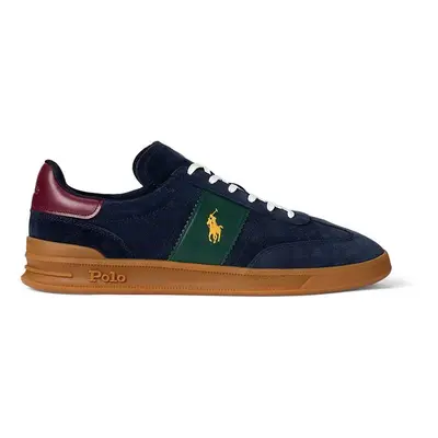 Sneakers boty Polo Ralph Lauren Hrt Aera tmavomodrá barva, 809954903002.410