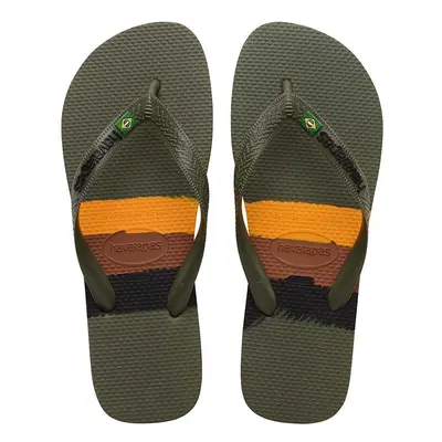 Žabky Havaianas BRASIL TECH zelená barva, 4147239.0869