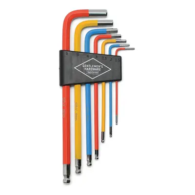 Sada imbusových klíčů Gentlemen's Hardware Hex Key Set 7-pack více barev