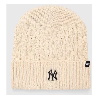 Čepice 47brand MLB New York Yankees béžová barva