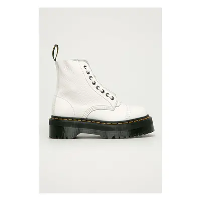 Kožené kotníkové boty Dr. Martens Sinclair 26261100-WHITE