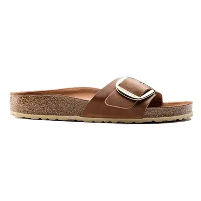 Birkenstock - Pantofle Madrid Big Buckle 1006525-Cognac