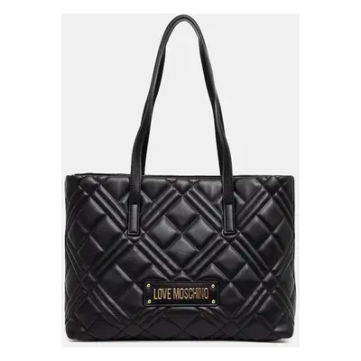 Kabelka Love Moschino černá barva, JC4373PP0L