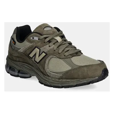 Sneakers boty New Balance 2002 zelená barva, M2002RPK