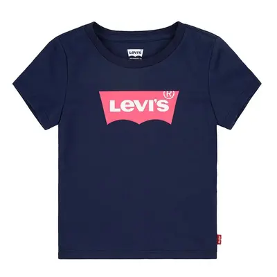 Dětské tričko Levi's tmavomodrá barva