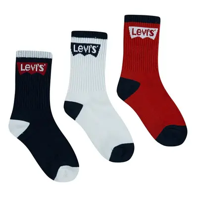 Dětské ponožky Levi's růžová barva