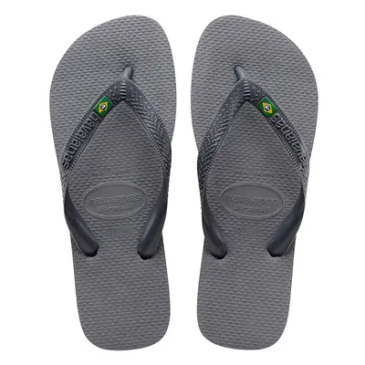 Žabky Havaianas pánské, šedá barva