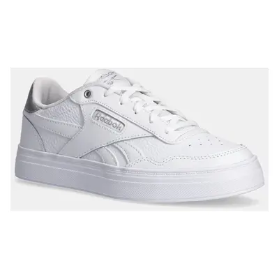 Sneakers boty Reebok Classic Court Advace Bold bílá barva, 100208928